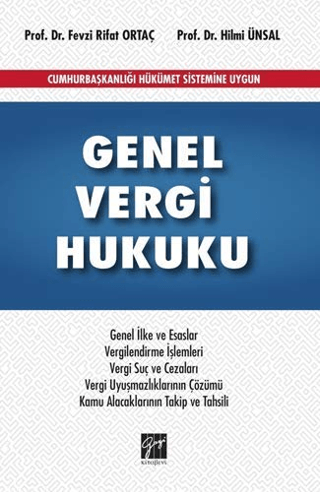 Genel Vergi Hukuku Fevzi Rifat Ortaç