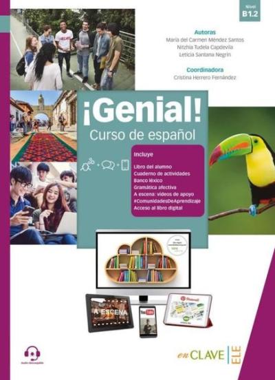 Genial B1.2 Libro del alumno+ Cuaderno + Audio Descargable Leticia San