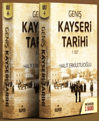 Geniş Kayseri Tarihi Seti - 2 Kitap Takım (Ciltli) Halit Erkiletlioğlu