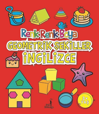 Geometrik Şekiller İngilizce - Renk Renk Boya Serkan Karakoç