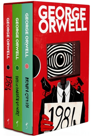 George Orwell 3 Kitap (Kutulu) George Orwell