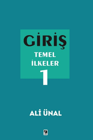 Giriş Temel İlkeler - 1 Ali Ünal