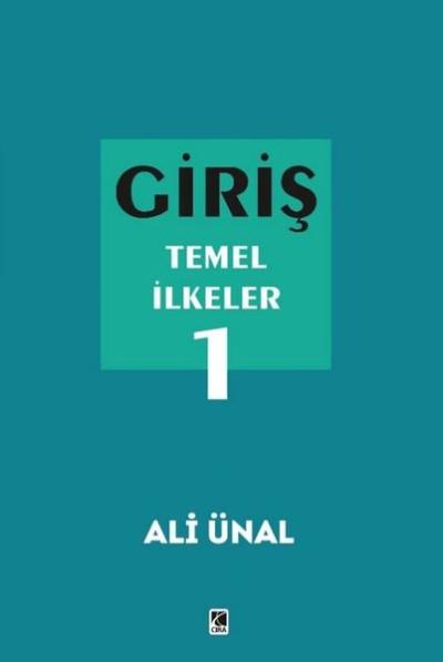 Giriş Temel İlkeler - 1 Ali Ünal