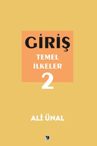 Giriş Temel İlkeler - 2 Ali Ünal