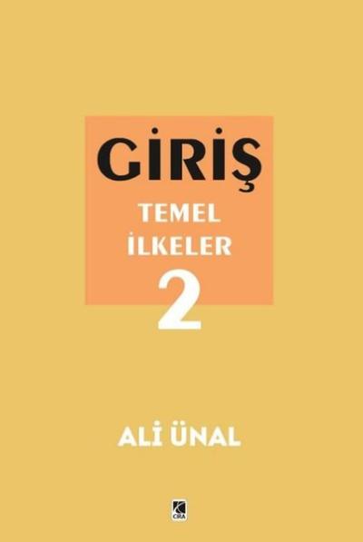 Giriş Temel İlkeler - 2 Ali Ünal