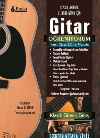 Gitar Öğreniyorum - Temel Gitar Eğitim Metodu Musa Çetiner