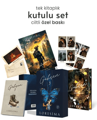 Gökçen 3 - Tek Kitaplık Özel Baskılı Hediyeli Kutulu Set (Ciltli) Lore