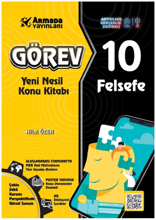 10. Sınıf Felsefe Görev Yeni Nesil Konu Kitabı Hilal Özer