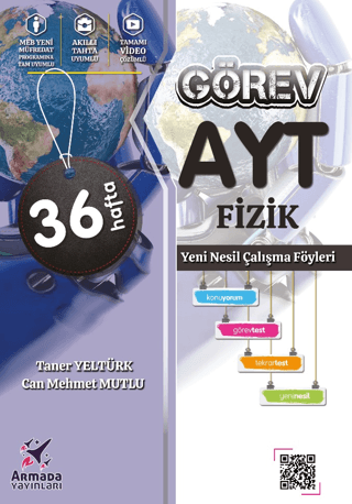 YKS AYT Fizik Yeni Nesil Çalışma Föyleri 36 Hafta Can Mehmet Mutlu