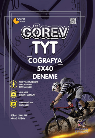 Görev TYT Coğrafya 5X40 Deneme Bülent Ünalan