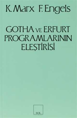 Gotha ve Erfurt Programlarının Eleştirisi %20 indirimli Kolektif