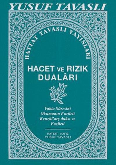 Hacet ve Rızık Duaları (Cep Boy) (C13) %34 indirimli Yusuf Tavaslı