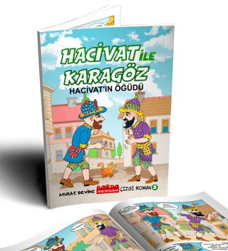 Hacivat ile Karagöz - Hacivat'ın Öğüdü Çizgi Roman (1. ve 2. Sınıflara