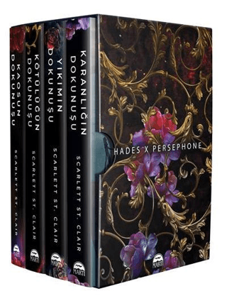 Hades X Persephone Serisi Seti - 4 Kitap Takım - Kutulu Scarlett St. C