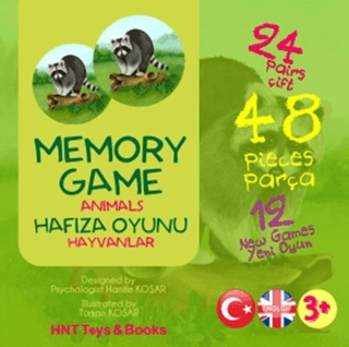 Memory Game Animals Hafıza Oyunu - Hayvanlar Kolektif