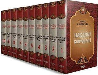 Hak Dini Kur'an Dili (10 Cilt Takım) (Ciltli) Elmalılı Muhammed Hamdi 