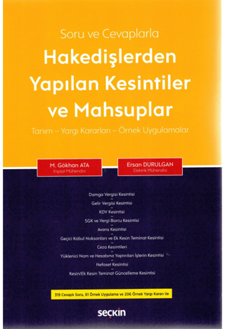 Hakedişlerden Yapılan Kesintiler ve Mahsuplar Mustafa Gökhan Ata