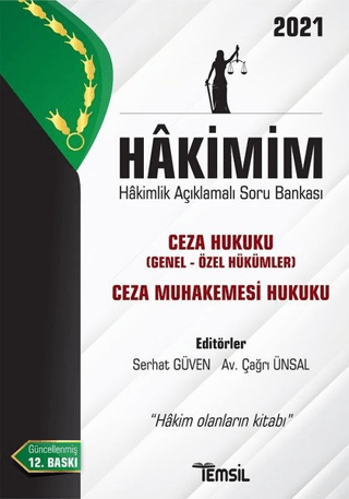 Hakimim Ceza Hukuku (Genel Hükümler- Özel Hükümler) Ceza Muhakemesi Hu