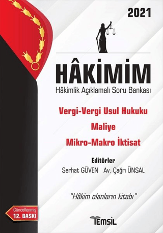 Hakimim - Hakimlik Açıklamalı Soru Bankası 2021 Serhat Güven