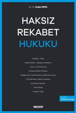 Haksız Rekabet Hukuku Engin Erdil