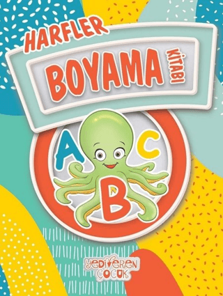 Harfler Boyama Kitabı Bilgenur Çorlu