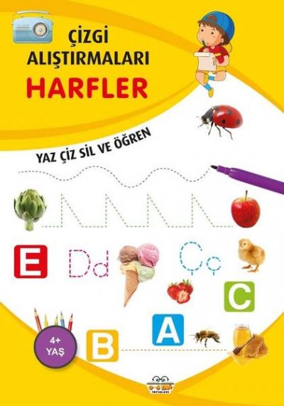 Harfler - Çizgi Alıştırmaları 4+ Emine Ulusoy