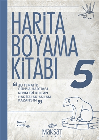 Harita Boyama Kitabı 5 Veli Kural