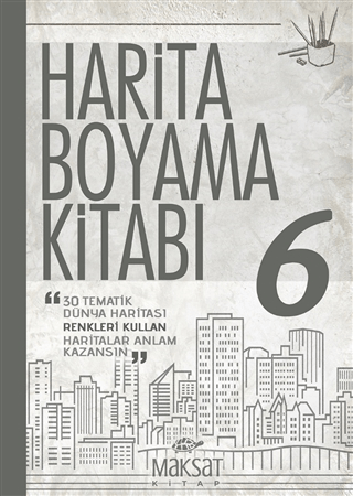 Harita Boyama Kitabı 6 Veli Kural