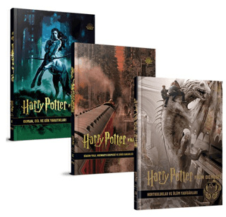 Harry Potter Film Dehlizi Serisi Seti - 3 Kitap Takım Jody Revenson