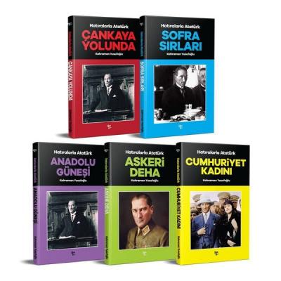 Hatıralarla Atatürk Seti - 5 Kitap Takım Kahraman Yusufoğlu