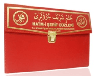 Hatm-i Şerif Cüzleri (Rahle Boy 30 Cüz - Kod: 102) Kolektif