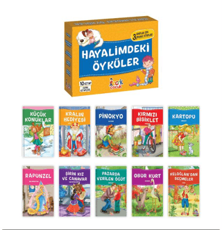 Hayalimdeki Öyküler Serisi Seti - 10 Kitap+Soru Kitapçığı Takım Kolekt