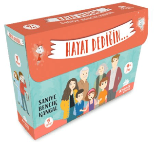 Hayat Dediğin Seti - 5 Kitap Takım - Kutulu Saniye Bencik Kangal