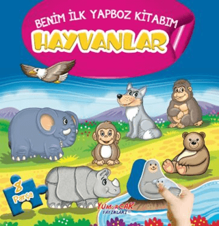 Hayvanlar - Benim İlk Yapboz Kitabım 8 Parça Kolektif