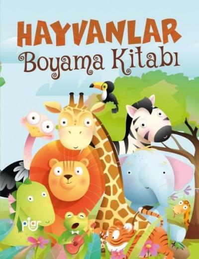 Hayvanlar Boyama Kitabı Ferhat Çınar