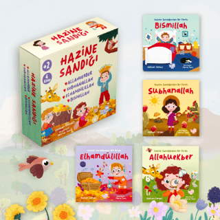 Hazine Sandığı Seti - 4 Kitap Takım (Ciltli) Aslıhan Cengiz