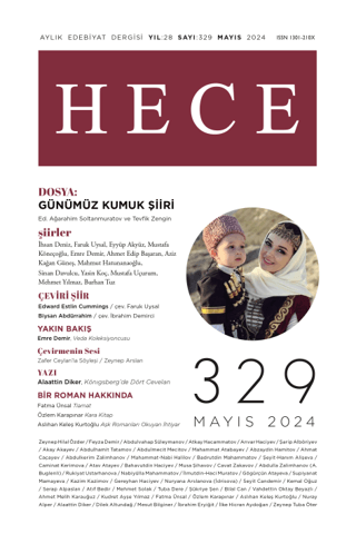 Hece Dergisi - Sayı: 329 Mayıs 2024