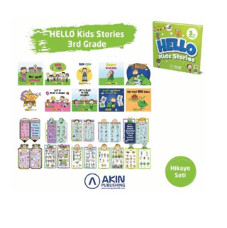 Hello Kids Stories 3nd Grade (Ciltli) Bilge Bağcı