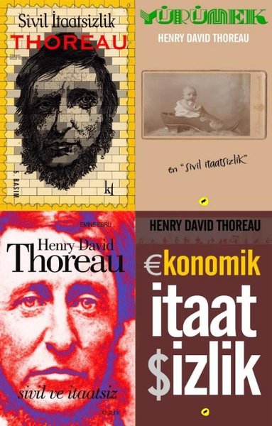 Henry David Thoreau Seti - 4 Kitap Takım Emine Ebru