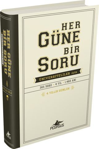 Her Güne Bir Soru: Üniversiteliler İçin (Ciltli) Potter Style