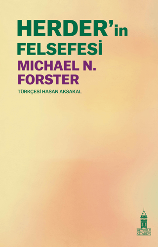 Herder'in Felsefesi Michael N. Forster