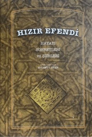 Hızır Efendi (Ciltli) Mahmut Eren