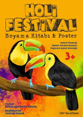 Holi Festival Boyama Kitabı & Poster Hanife Koşar