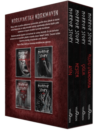 Horror Story Kutulu 4 Kitap Set Kolektif