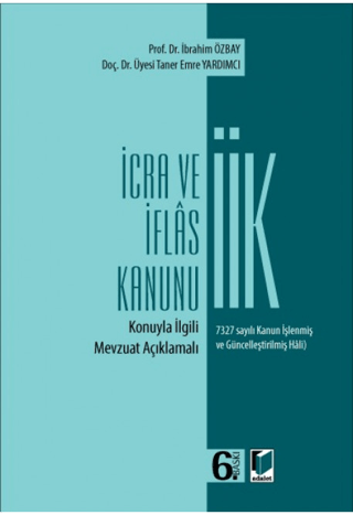 İcra ve İflas Kanunu İbrahim Özbay