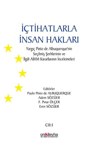 İçtihatlarla İnsan Hakları (3 Cilt Takım) Paulo Pinto de Albuquerque