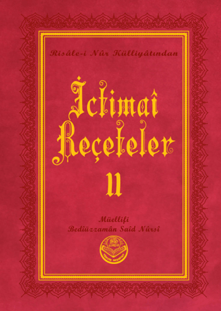 İctimai Reçeteler II (Küçük Boy) (Ciltli) Bediüzzaman Said Nursi