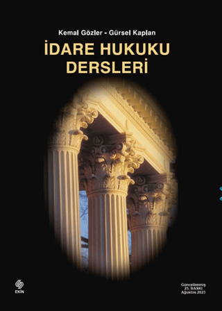 İdare Hukuku Dersleri Kemal Gözler Kemal Gözler