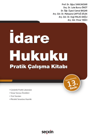 İdare Hukuku Pratik Çalışma Kitabı Oğuz Sancakdar