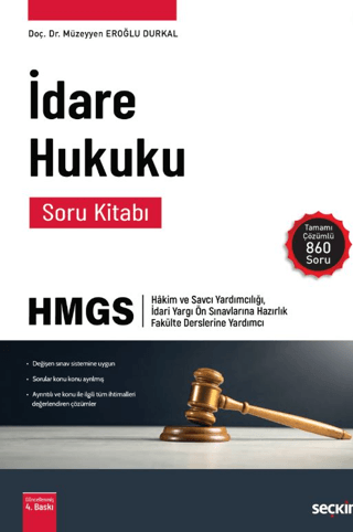 İdare Hukuku Soru Kitabı Müzeyyen Eroğlu Durkal